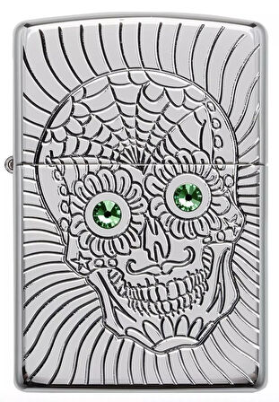Zippo 167 Sugar Skull Design Çakmak