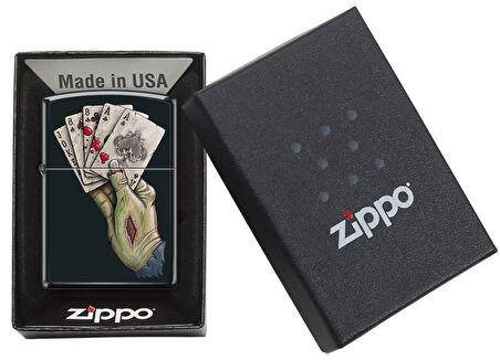 Zippo Dead Mans Hand Design Çakmak
