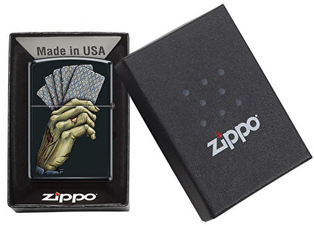 Zippo Dead Mans Hand Design Çakmak