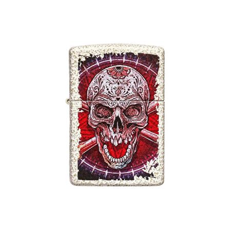 Zippo Çakmak 49410 Skull Design