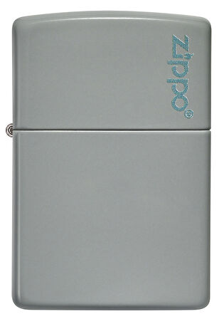Zippo 49452 Flat Grey Zippo Logo Çakmak