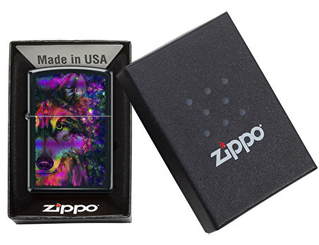Zippo Wolf Design Çakmak