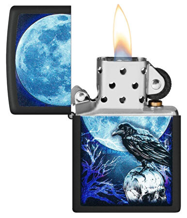 Zippo Moonlight Crow Çakmak