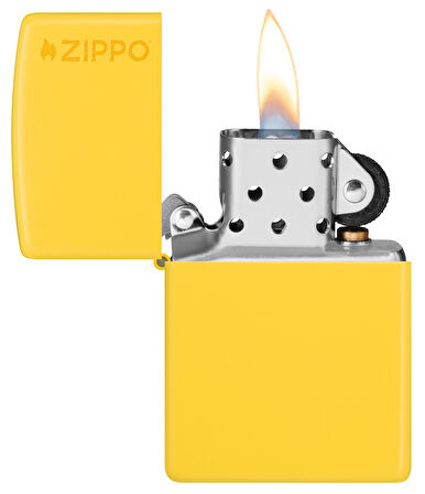 Zippo 46019Zl Reg Sunflower Yellow W Zippo Çakmak