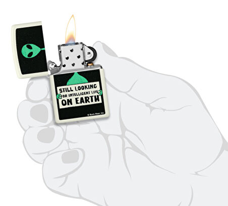 Zippo 49193 Buck Wear Alien Çakmak