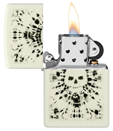Zippo 49193 Hippie Skull Design Çakmak
