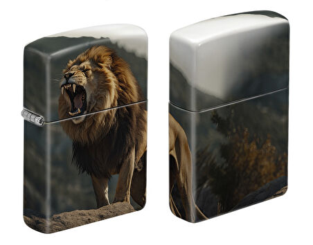 Zippo Roaring Lion Design Çakmak