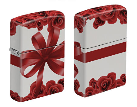 Zippo Roses And Ribbon Design Çakmak
