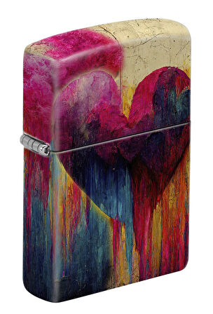 Zippo Heart Grafitti Design Çakmak
