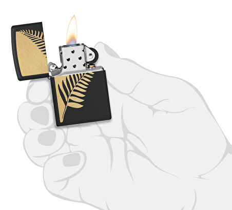 Zippo 218 Palm Leaf Design Çakmak