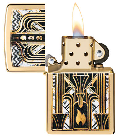 Zippo 254B 1932 Flame Design Çakmak