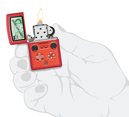 Zippo 233 Zippo Gaming Design Çakmak