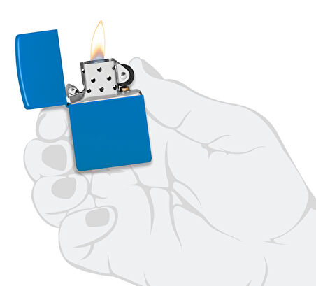 Zippo 48628 Regular Sky Blue Matte Çakmak