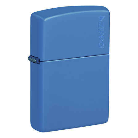 Zippo 48628 Sky Blue Logo Çakmak