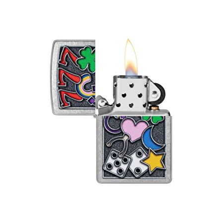 Zippo Çakmak 48682 All Luck Design