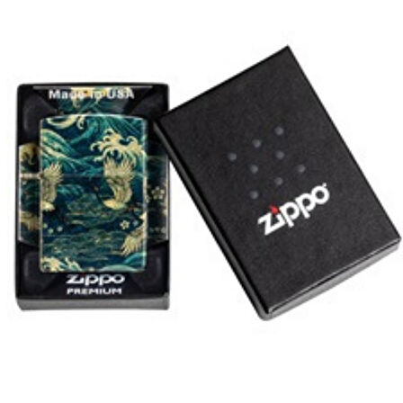 Zippo 48684 48458 Asian Bird Design Çakmak