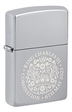 Zippo 250 King Charles Iii Coronation Çakmak