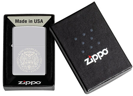 Zippo 250 King Charles Iii Coronation Çakmak