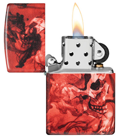 Zippo 49352 Spooky Skulls Design Çakmak