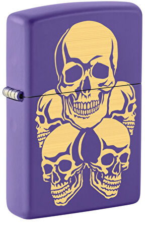 Zippo 237 23Fpf Skulls Design Çakmak