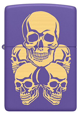 Zippo 237 23Fpf Skulls Design Çakmak