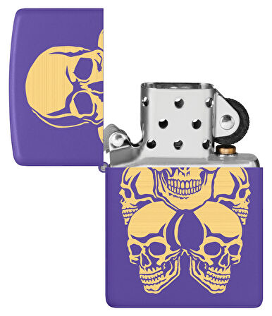 Zippo 237 23Fpf Skulls Design Çakmak