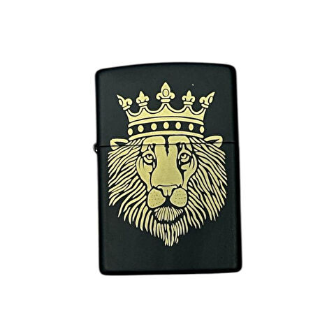 Zippo 218106472 Lion Design Laser 2 Çakmak