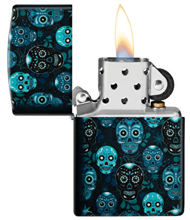 Zippo 49193 Sugar Skull Design Çakmak