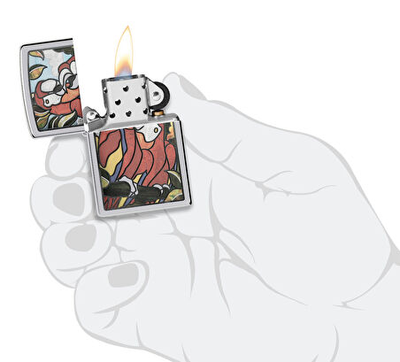 Zippo 250 Parrot Design Çakmak
