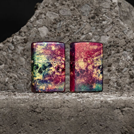 Zippo 48458 Galaxy Skull Design Çakmak