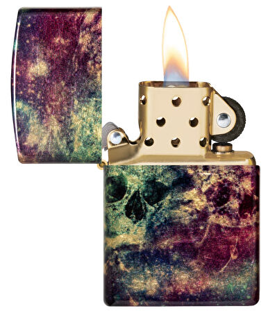 Zippo 48458 Galaxy Skull Design Çakmak