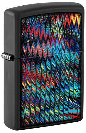 Zippo 218 Pattern Paint Design Çakmak