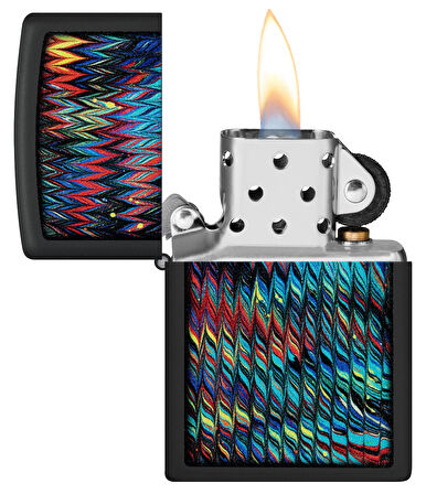 Zippo 218 Pattern Paint Design Çakmak