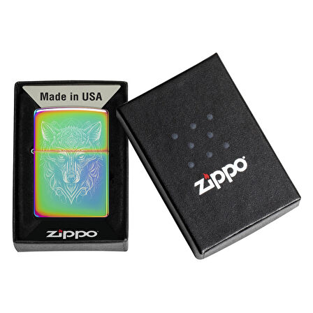 Zippo 151 Wolf Design Çakmak - 46176-114562