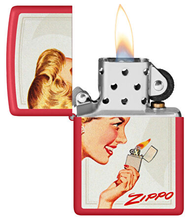 Zippo 233/218 Zippo Couple Set Girl/Guy Çakmak