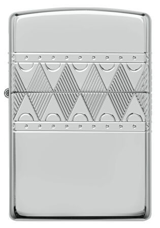 Zippo 26 SS Diamond Pattern Design Çakmak