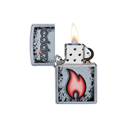 Zippo Çakmak 49576 Zippo Flame Design