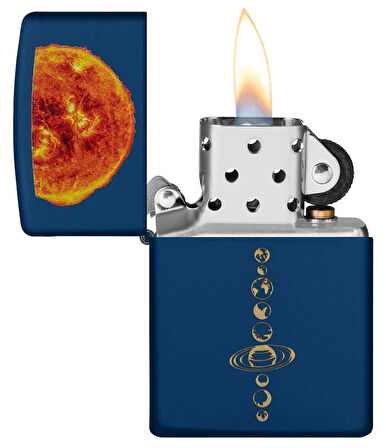 Zippo Solar System Engrave Çakmak