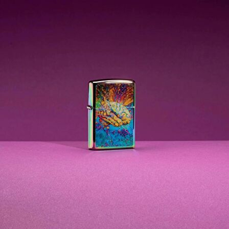 Zippo Çakmak 49787 Psychedelic Brain Design
