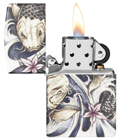 Zippo 49352 Tattoo Theme Design Çakmak