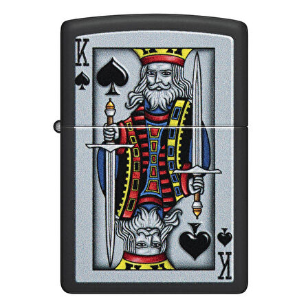 Zippo 218 2022 Pff King Of Spades Design Çakmak