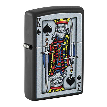 Zippo 218 2022 Pff King Of Spades Design Çakmak