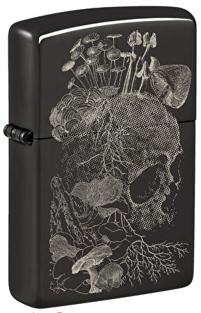 Zippo 24756 Skull Mushroom Design Çakmak
