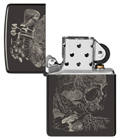 Zippo 24756 Skull Mushroom Design Çakmak