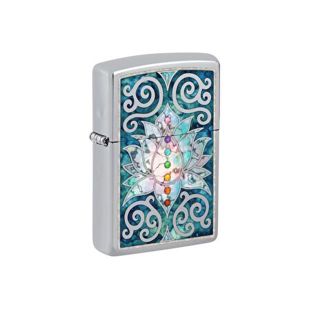 Zippo Çakmak 48592 Lotus Flower Design