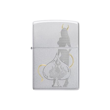 Zippo Çakmak 48658 Devilish Ace Design