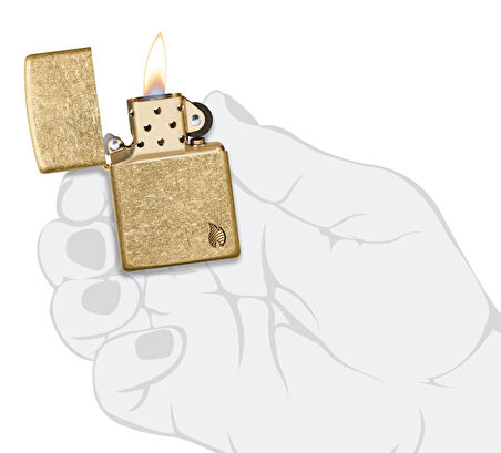 Zippo 28496 Armor Series Flame Çakmak