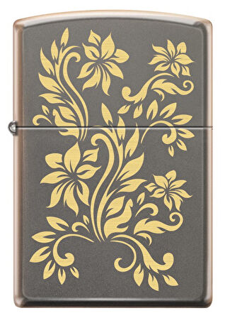 Zippo Floral Pattern Design Çakmak