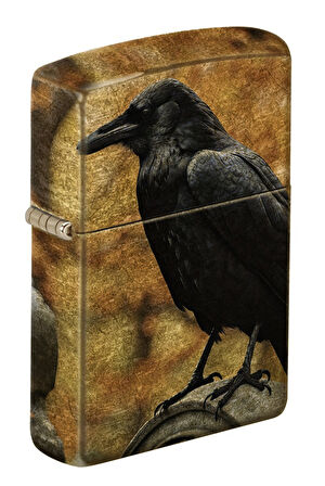 Zippo Raven On Tombstone Design Çakmak