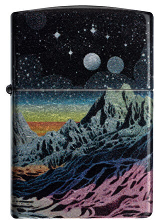 Zippo 48459 Space In Color Design Çakmak